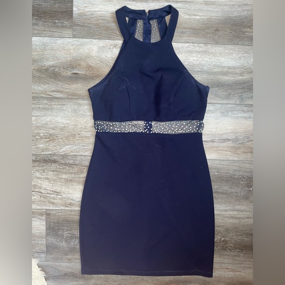 women’s navy blue semi-formal dress - Picture 1 of 3